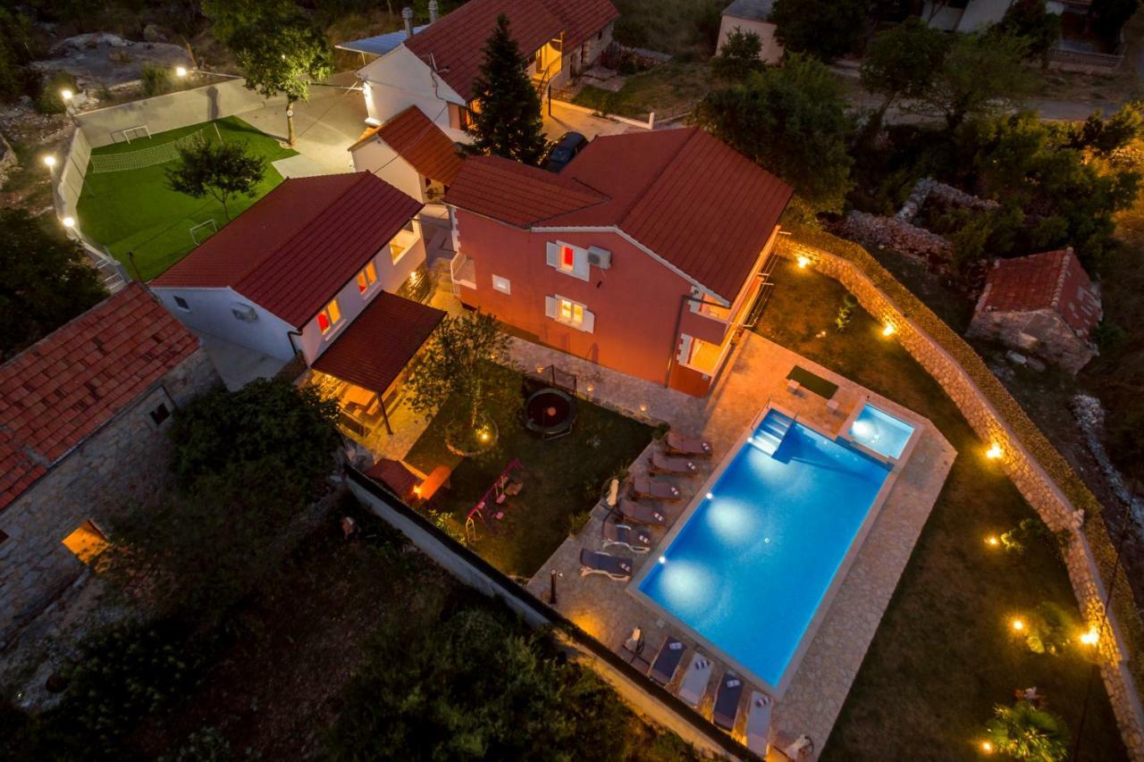 Luxury Villa Poquito Zagvozd Exterior foto