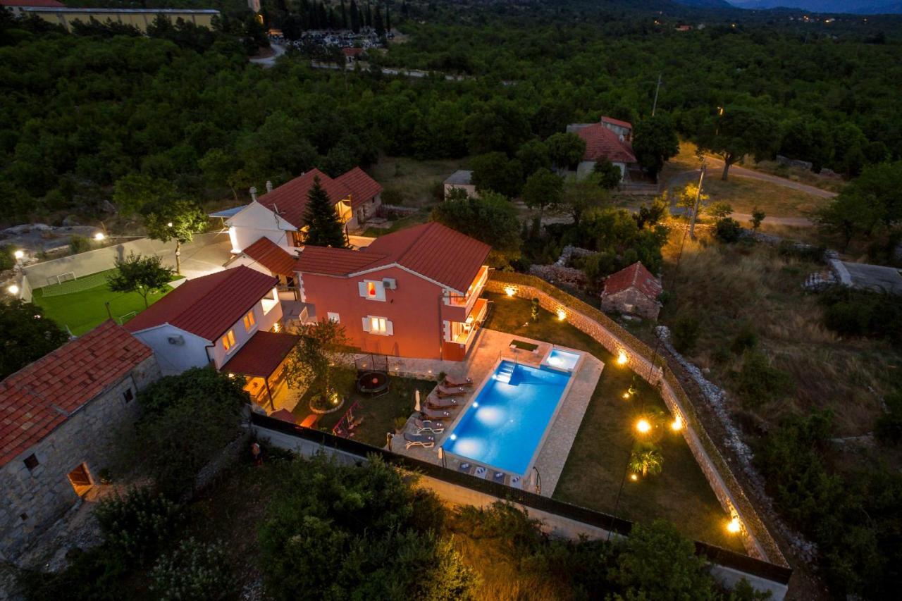 Luxury Villa Poquito Zagvozd Exterior foto